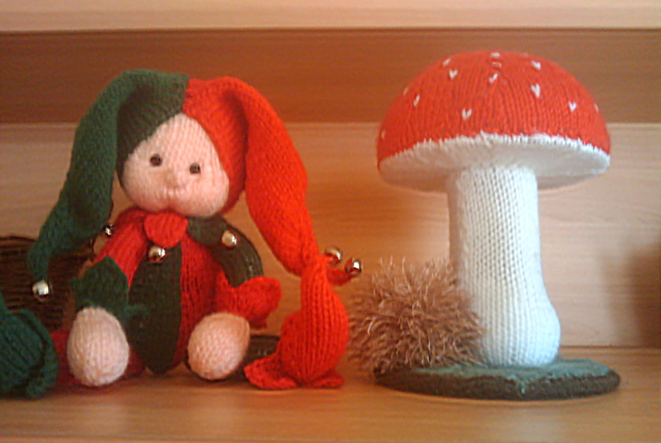Lutin de Noël - Le mouton qui tricote